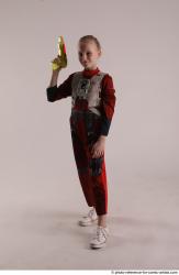 DENISA PILOT STANDING POSE WITH GUN 5